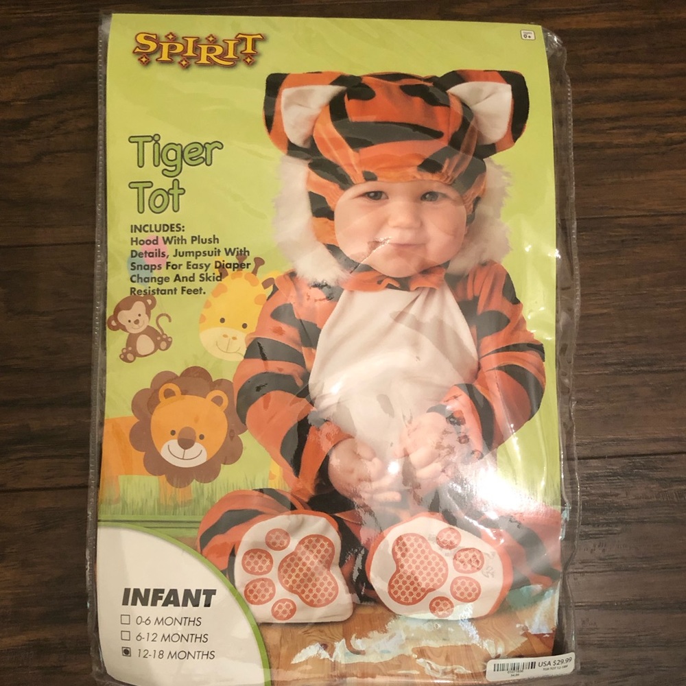 NWT Tiger tot Infant Halloween costume